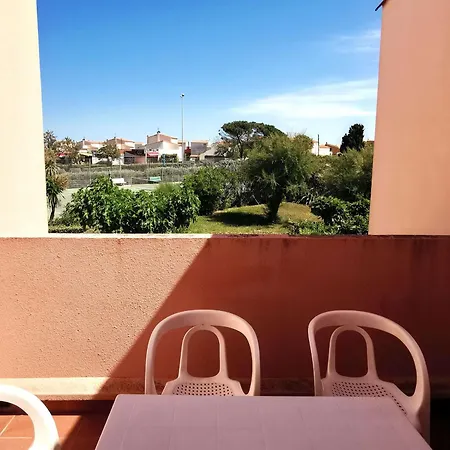 Apartment T2 Avec Tennis, Piscine Et Parking A 100m De La - Cap D'agde - Fr-1-607-15